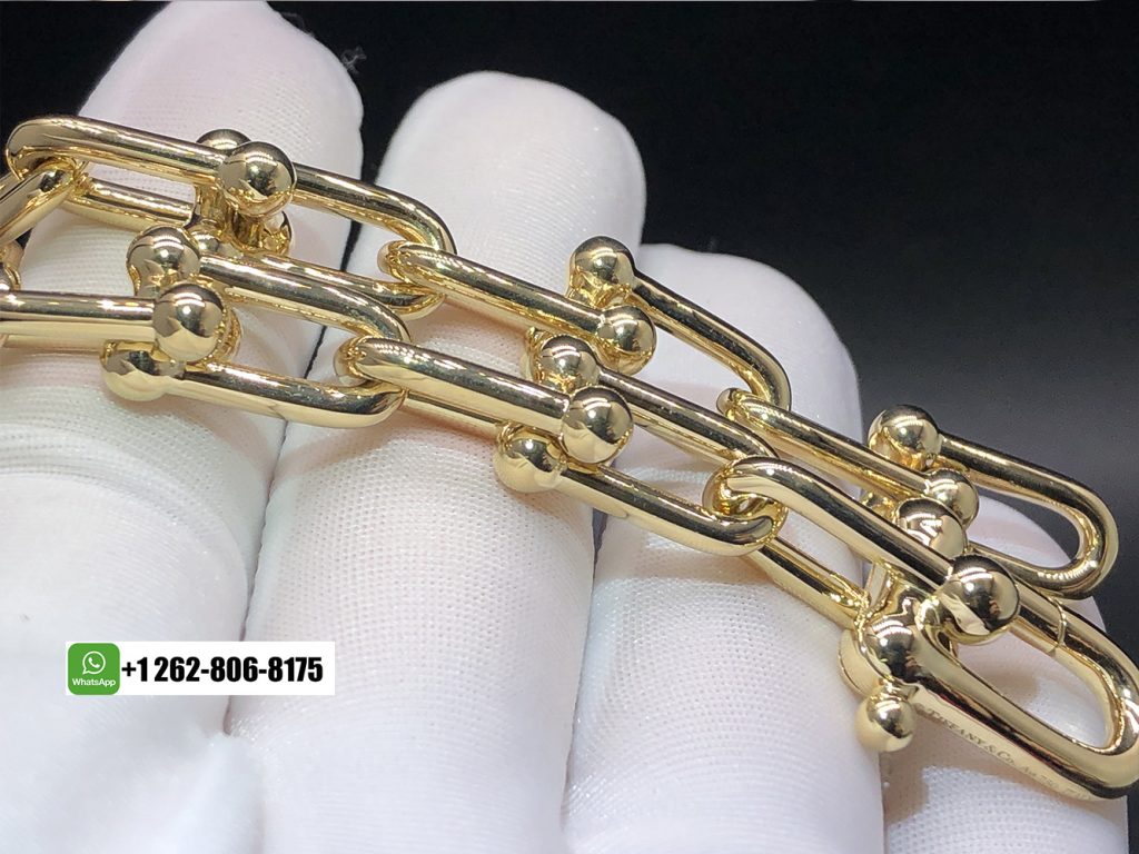 Tiffany & Co. 18k Yellow Gold HardWear Large Link Bracelet